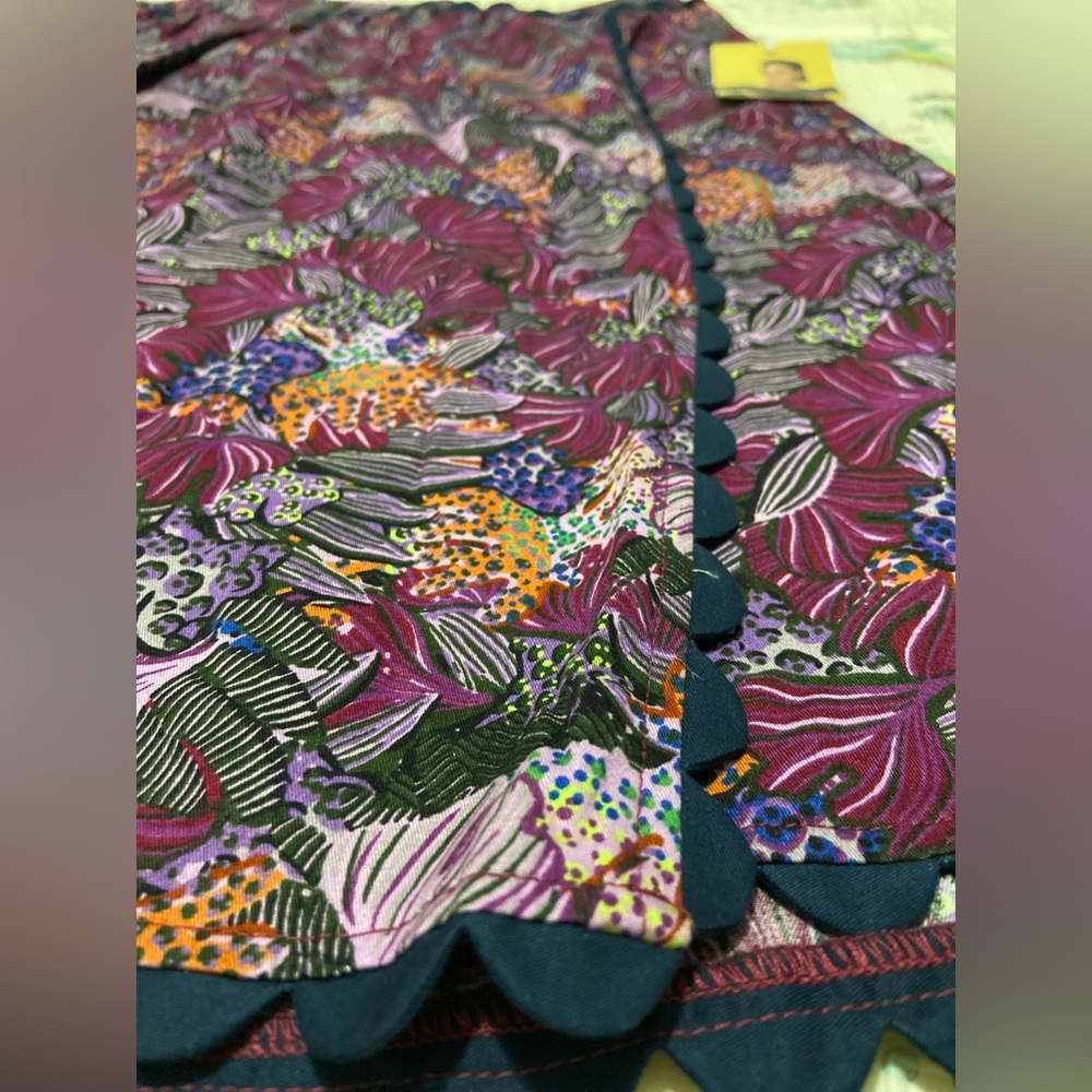 Kika Vargas Multicolor Floral Midi Skirt - Picture 4 of 10